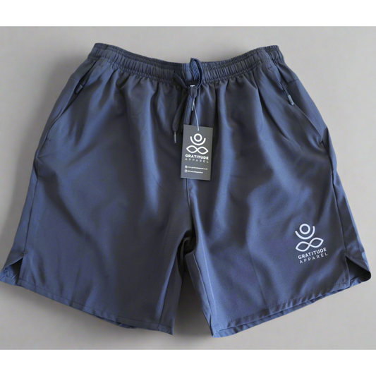 Gratitude Flex Short - Slate