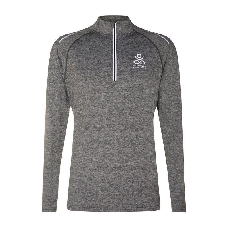 Elite Quarter Zip - Stone Olive GratitudeApparel